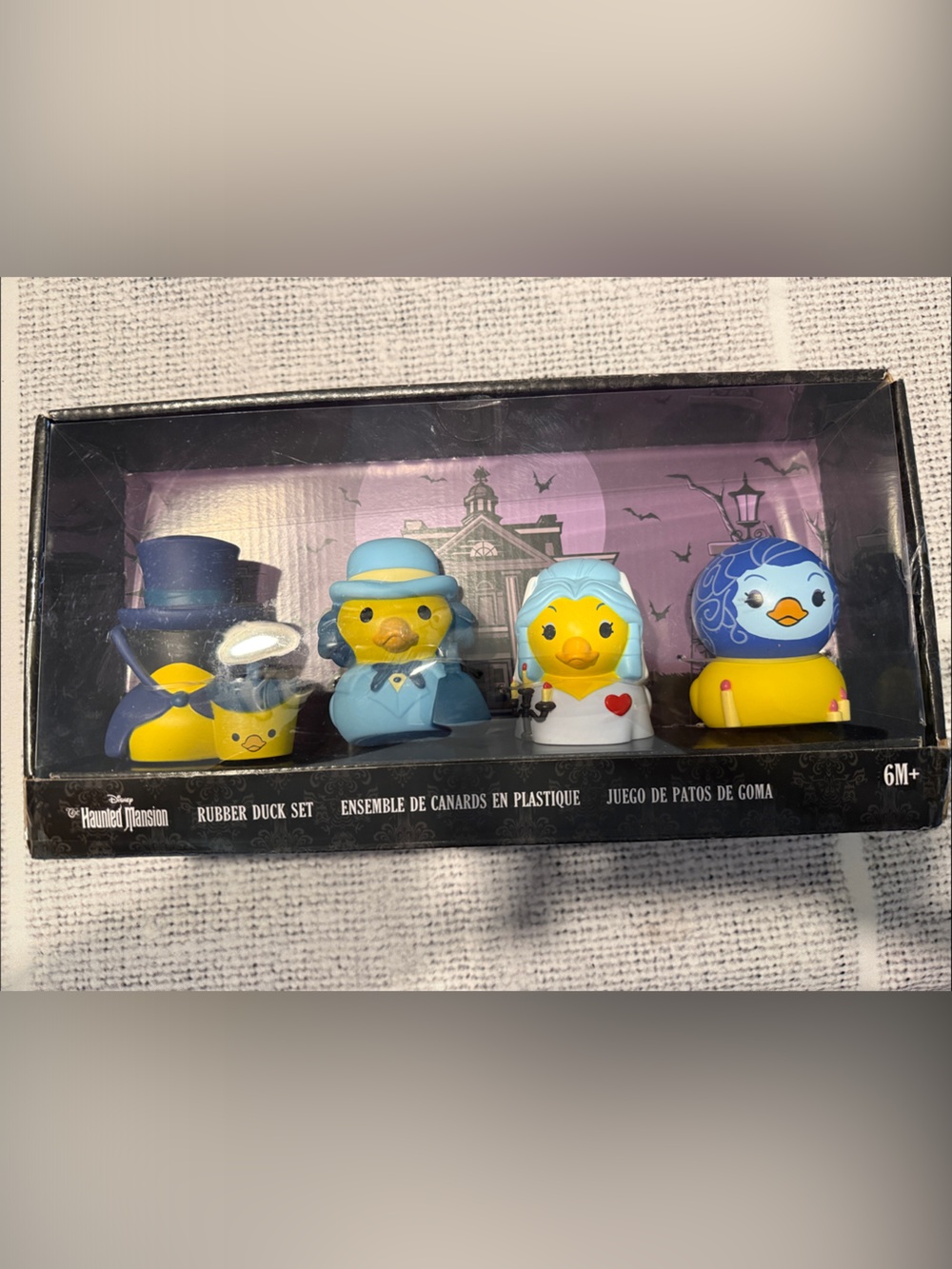 Disney The Haunted Mansion Rubber Duck Set- New set of four ducks